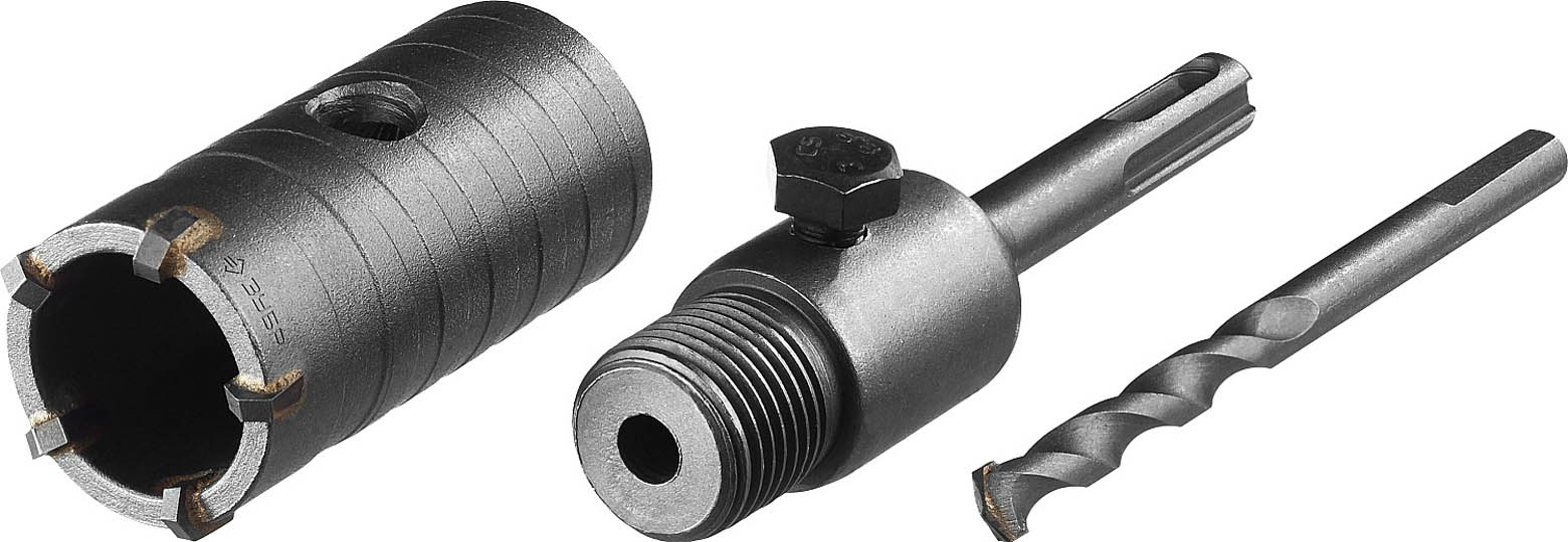 ЗУБР Ø 35 мм, 5 шт., коронка по бетону с державкой 29211-35 купить по цене 800 ₽ в интернет магазине ТЕХСАД