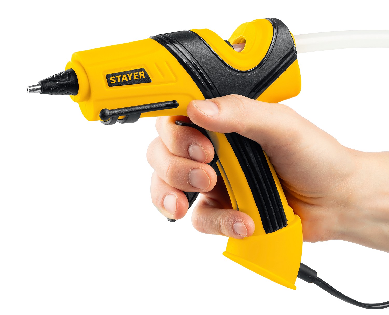 STAYER d=11 мм, 18 г/мин, пистолет термоклеевой электрический PRO 11 0681-20 Professional купить по цене 950 ₽ в интернет магазине ТЕХСАД