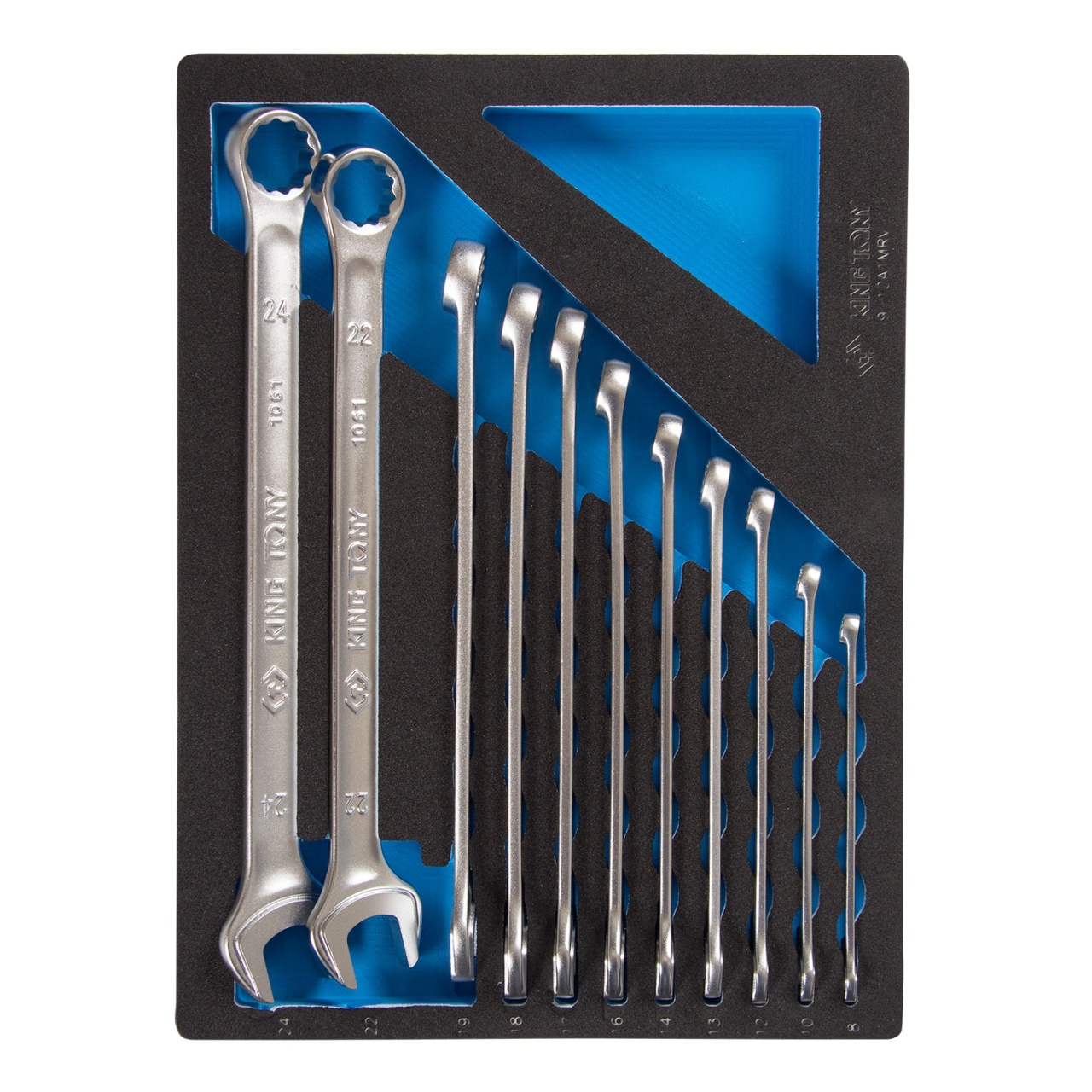 Набор комбинированных удлиненных ключей, ложемент, 11 предметов KING TONY 9-12A1MRV Набор комбинированных удлиненных ключей, ложемент, 11 предметов KING TONY 9-12A1MRV купить по цене 10 300 ₽ в интернет магазине ТЕХСАД