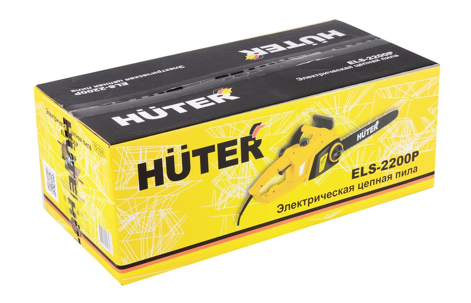 Электропила HUTER ELS-2200P купить по цене 7&nbsp;890 ₽ в интернет магазине ТЕХСАД