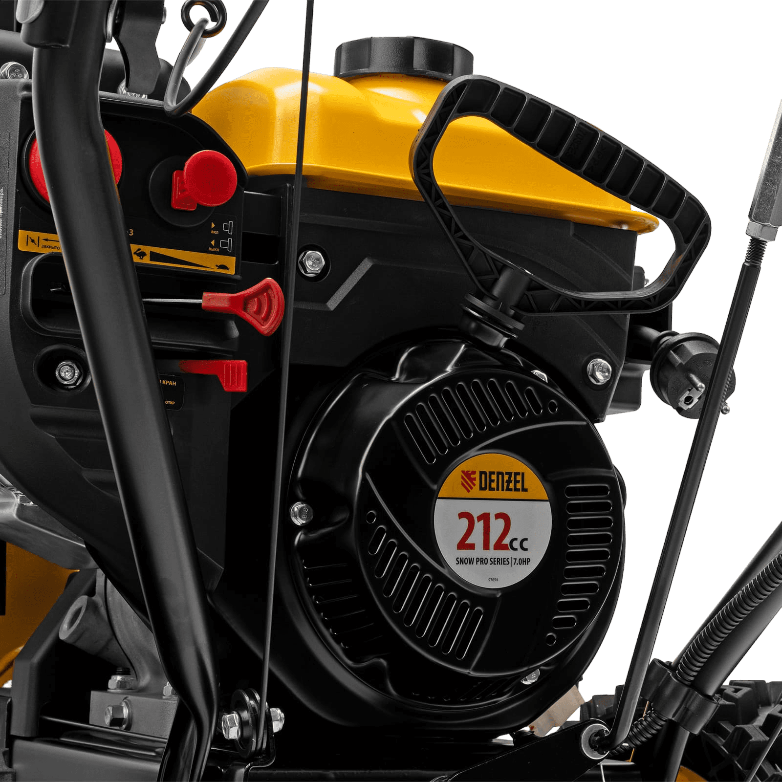 Снегоуборщик бензиновый DENZEL SBM 610S PRO купить по цене 108&nbsp;130 ₽ в интернет магазине ТЕХСАД