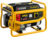 STEHER 2.5/2.8 кВт, однофазный, синхронный, щеточный, бензиновый генератор GS-3500 купить по цене 26 970 ₽ в интернет магазине ТЕХСАД