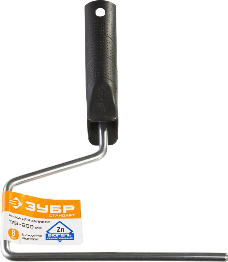 ЗУБР 180 мм, бюгель 8 мм, полипропилен, ручка для валиков 05682-18 купить по цене 98 ₽ в интернет магазине ТЕХСАД