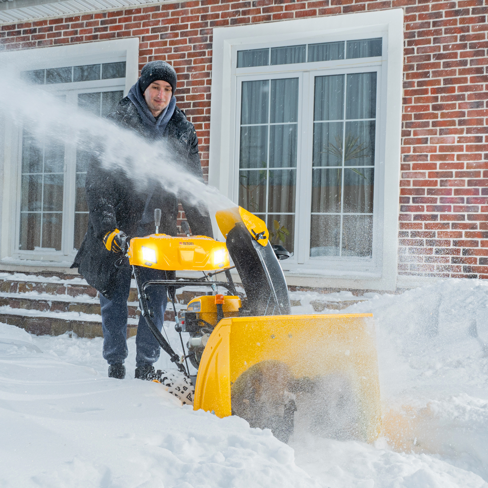 Снегоуборщик бензиновый DENZEL SBM 610S PRO купить по цене 108&nbsp;130 ₽ в интернет магазине ТЕХСАД