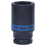 Головка торцевая ударная глубокая шестигранная 3/4'', 35 мм KING TONY 643535M купить по цене 1 970 ₽ в интернет магазине ТЕХСАД