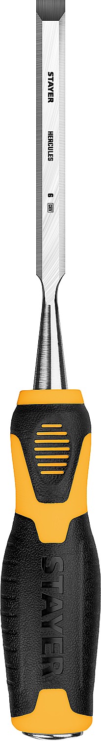 STAYER 6 мм, с двухкомпонентной ручкой, стамеска 18205-06_z01 Professional купить по цене 480 ₽ в интернет магазине ТЕХСАД