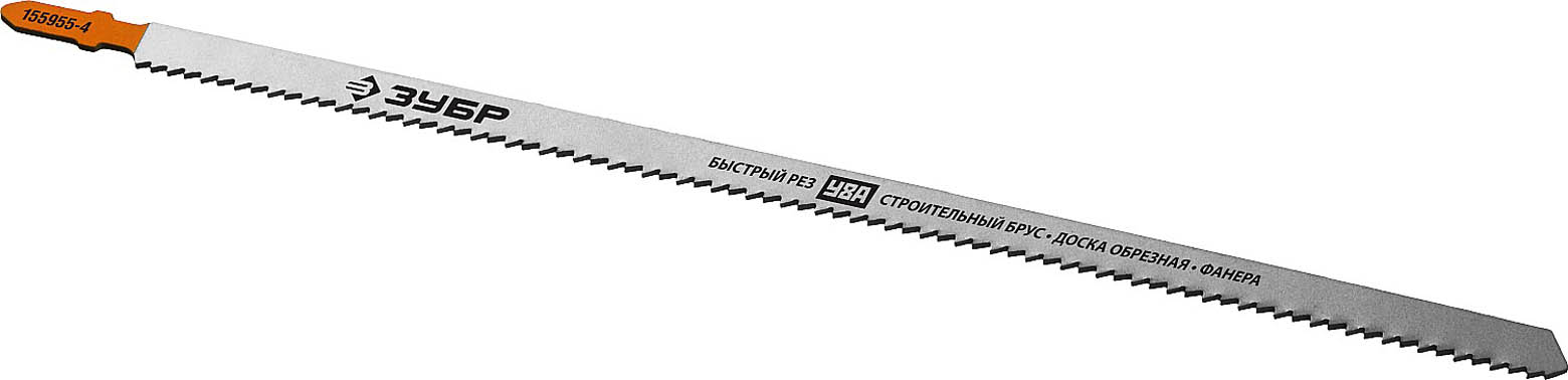 ЗУБР по дереву, фанере, ДСП, EU-хвостовик, шаг 3 мм, 250/225 мм, 2 шт, полотно для эл/лобзика 155955-4 Профессионал купить по цене 238 ₽ в интернет магазине ТЕХСАД