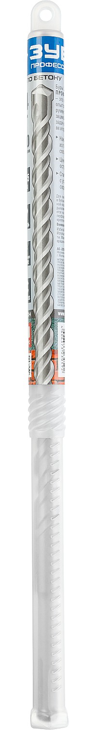 ЗУБР  14 x 310 мм, SDS-Plus, бур по бетону 29314-310-14_z01 Профессионал купить по цене 373 ₽ в интернет магазине ТЕХСАД