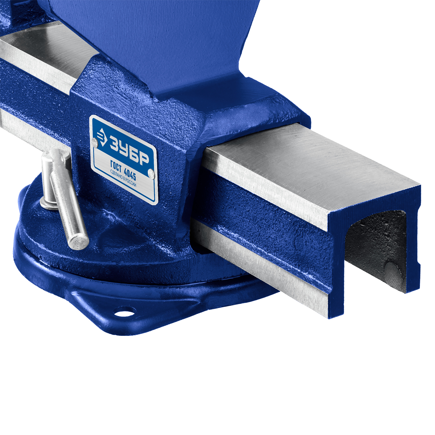 ЗУБР 130 мм, тиски слесарные поворотные УРАЛ 32606-125_z01 Профессионал купить по цене 13&nbsp;660 ₽ в интернет магазине ТЕХСАД