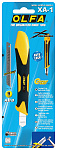 OLFA 9 мм, сегментированное лезвие, автофиксатор, нож для резки бумаги, картона, обоев Standard Models OL-XA-1 купить по цене 920 ₽ в интернет магазине ТЕХСАД