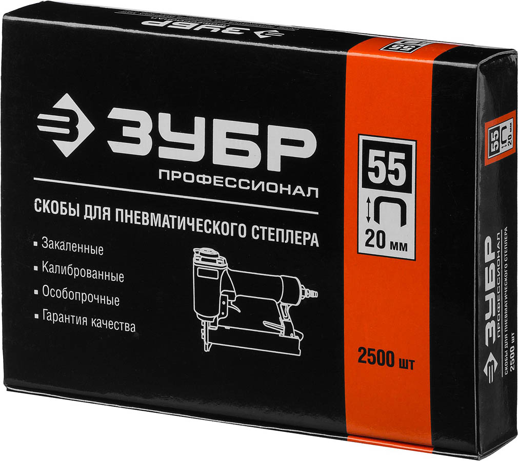 ЗУБР скобы тип 55, 20 мм, скобы особотвердые 31855-20 ПРОФЕССИОНАЛ ЗУБР скобы тип 55, 20 мм, скобы особотвердые 31855-20 ПРОФЕССИОНАЛ купить по цене 720 ₽ в интернет магазине ТЕХСАД