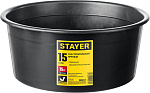 STAYER 15 л, таз строительный круглый 06098-15 купить по цене 161 ₽ в интернет магазине ТЕХСАД