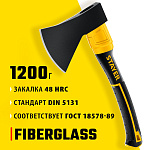 STAYER 1200 г, топор кованый HERCULES 2062-12_z02 купить по цене 1 330 ₽ в интернет магазине ТЕХСАД