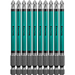 KRAFTOOL PH2, 100 мм, 10 шт., Cr-Mo сталь, набор бит Optimum Line 26122-2-100-10 купить по цене 770 ₽ в интернет магазине ТЕХСАД