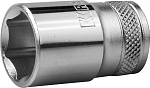 KRAFTOOL 1/2'', 16 мм, Cr-V сталь, хромированная, торцовая головка 27805-16_z01 купить по цене 244 ₽ в интернет магазине ТЕХСАД