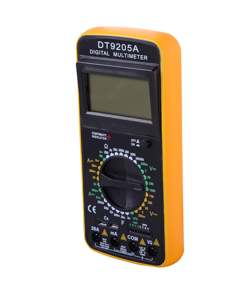 Мультиметр DT9205A Мультиметр DT9205A купить по цене 1 322 ₽ в интернет магазине ТЕХСАД