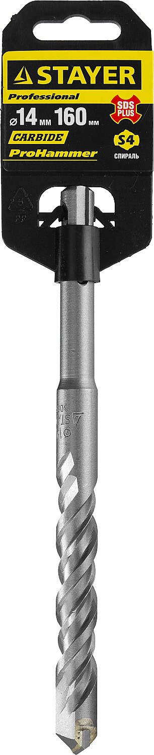 STAYER  14 x 160 мм, SDS-Plus, бур по бетону 2930-160-14_z01 STAYER  14 x 160 мм, SDS-Plus, бур по бетону 2930-160-14_z01 купить по цене 172 ₽ в интернет магазине ТЕХСАД