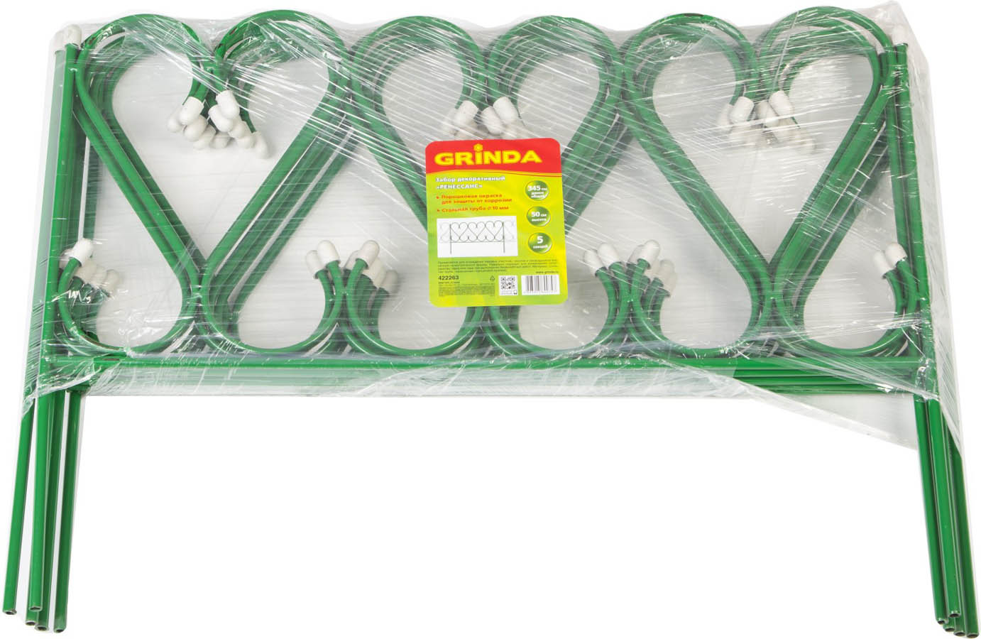 GRINDA 50х345 см, металлический, забор декоративный РЕНЕССАНС 422263 GRINDA 50х345 см, металлический, забор декоративный РЕНЕССАНС 422263 купить по цене 1 700 ₽ в интернет магазине ТЕХСАД