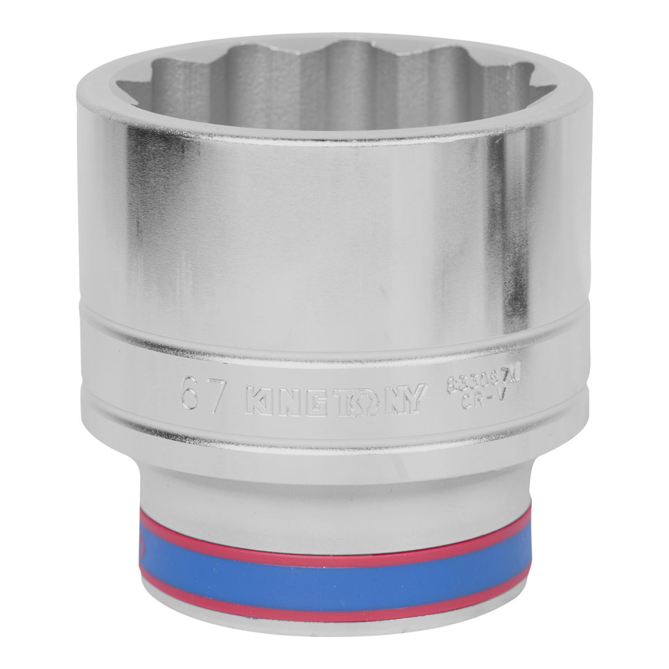 Головка торцевая стандартная двенадцатигранная 1'', 67 мм KING TONY 833067M купить по цене 4 800 ₽ в интернет магазине ТЕХСАД