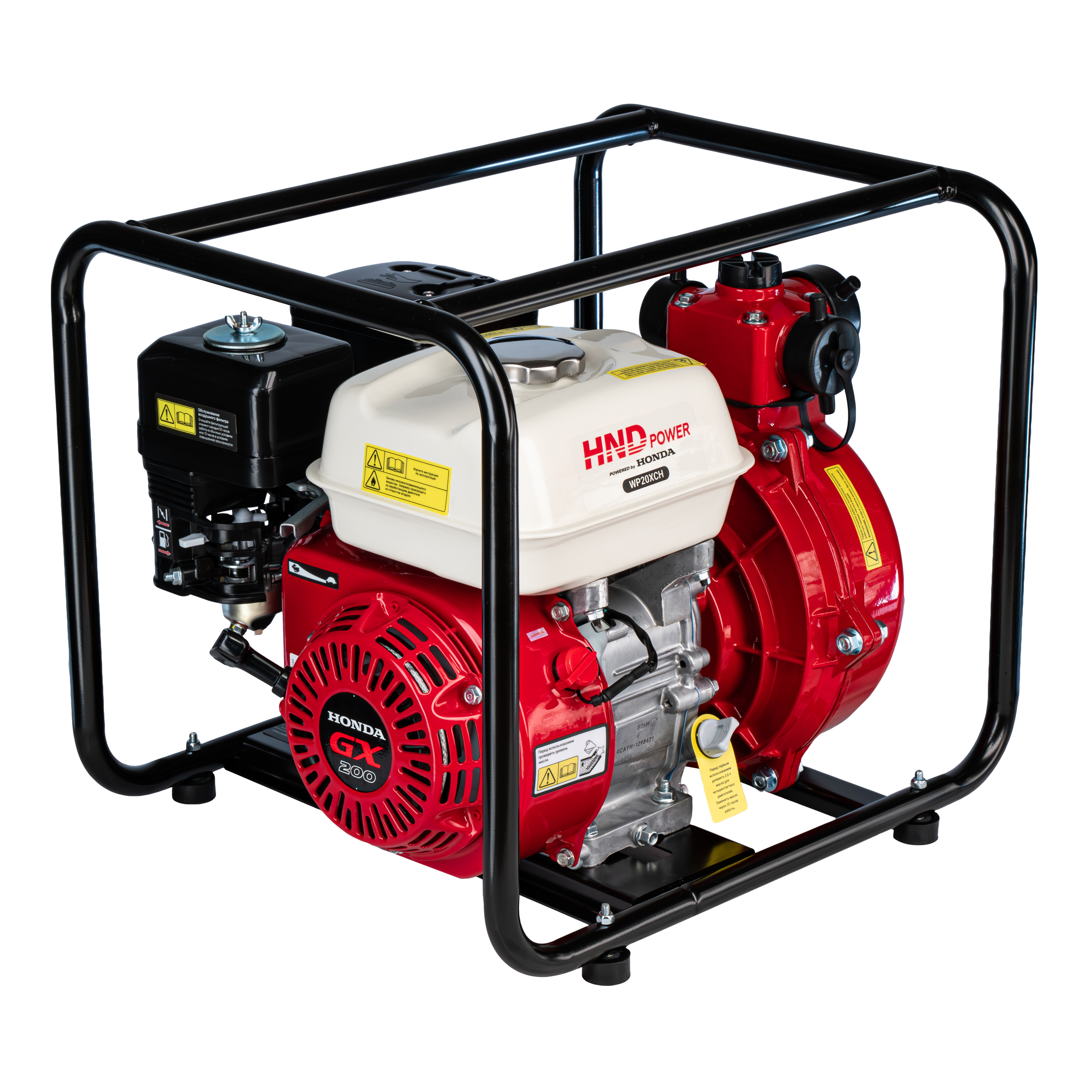 Мотопомпа HND WP20XСH (с двигателем Honda) купить по цене 50&nbsp;900 ₽ в интернет магазине ТЕХСАД