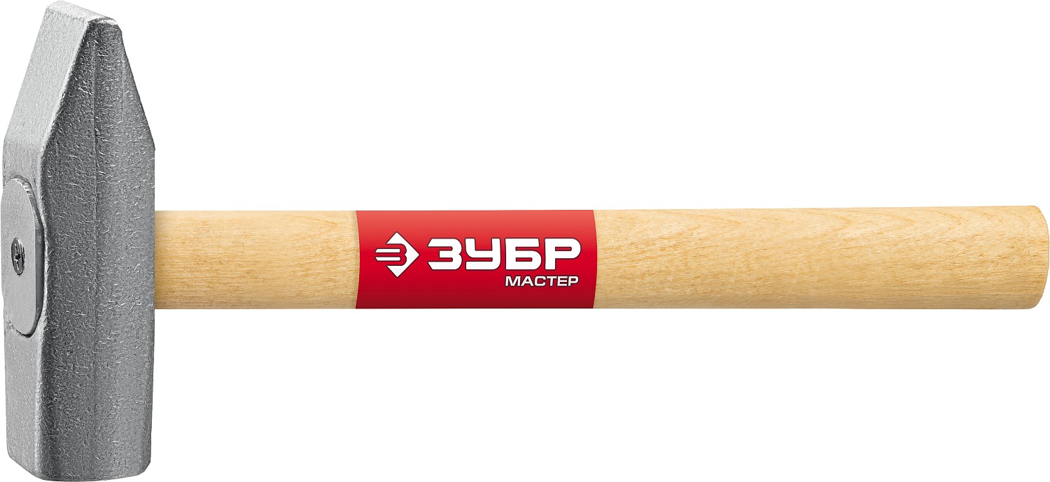 ЗУБР 800 г, молоток слесарный с деревянной рукояткой 20015-08_z02 Мастер купить по цене 760 ₽ в интернет магазине ТЕХСАД