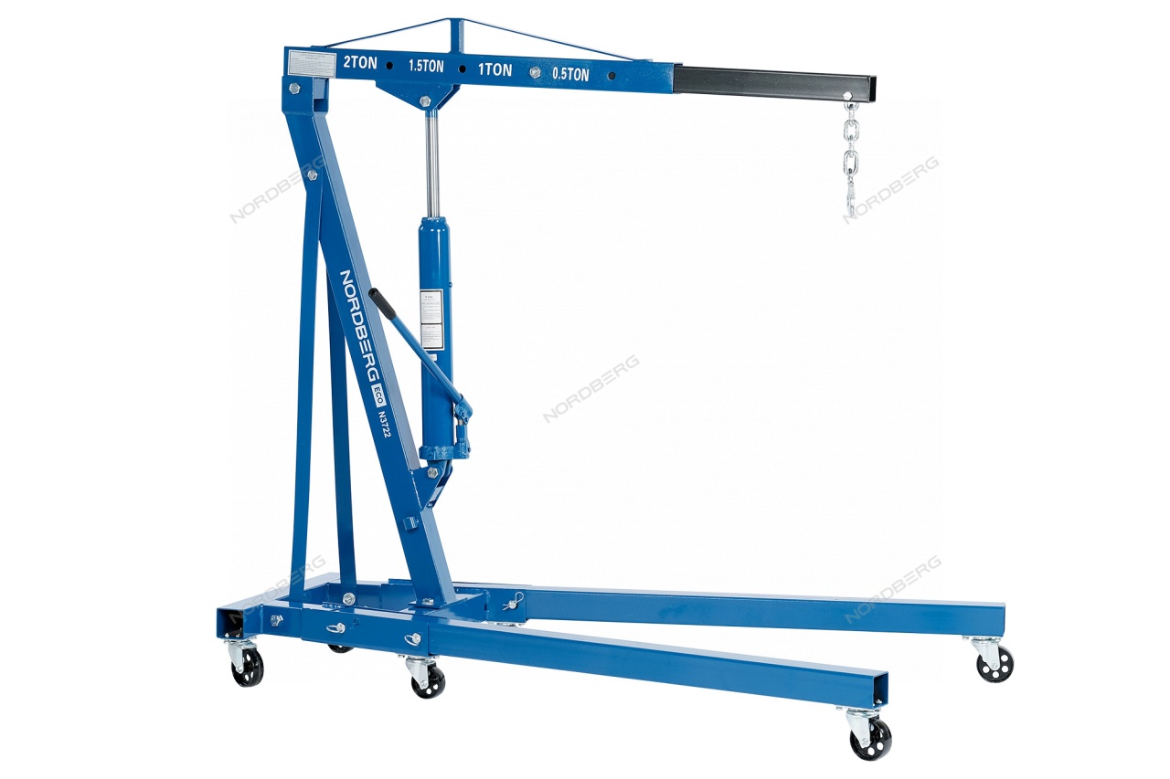 Кран гидравлический 2 т, складной NORDBERG N3722 купить по цене 23 851 ₽ в интернет магазине ТЕХСАД
