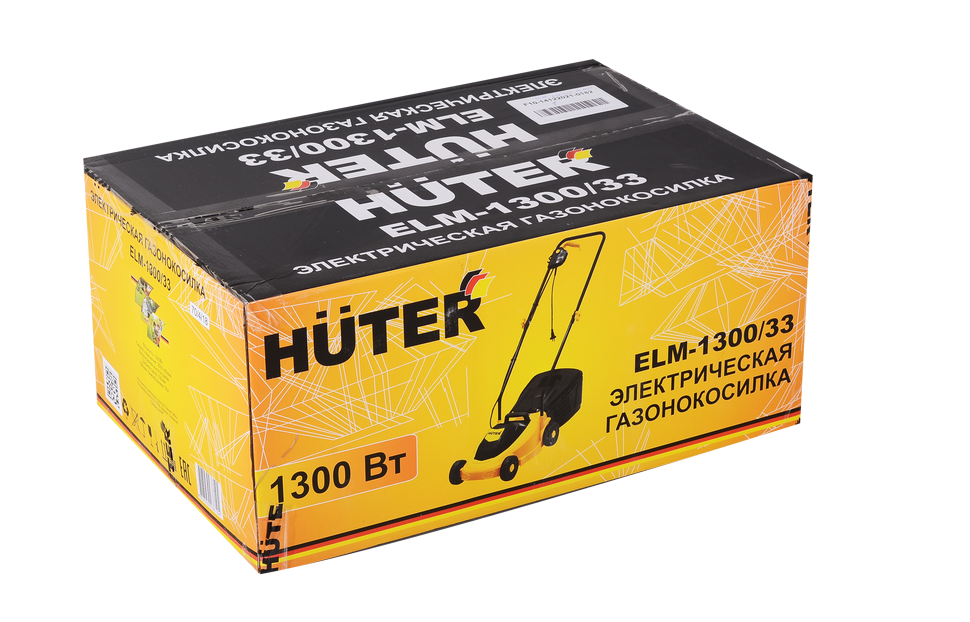 Газонокосилка электрическая Huter ELM-1300/33 купить по цене 8&nbsp;690 ₽ в интернет магазине ТЕХСАД