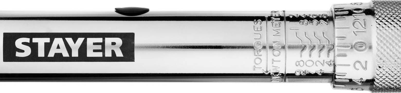 STAYER 3/8'', 14-112 Нм, динамометрический ключ 64064-110 Professional купить по цене 3 440 ₽ в интернет магазине ТЕХСАД