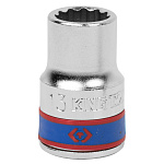 Головка торцевая стандартная двенадцатигранная 1/2'', 13 мм KING TONY 433013M Головка торцевая стандартная двенадцатигранная 1/2'', 13 мм KING TONY 433013M купить по цене 200 ₽ в интернет магазине ТЕХСАД