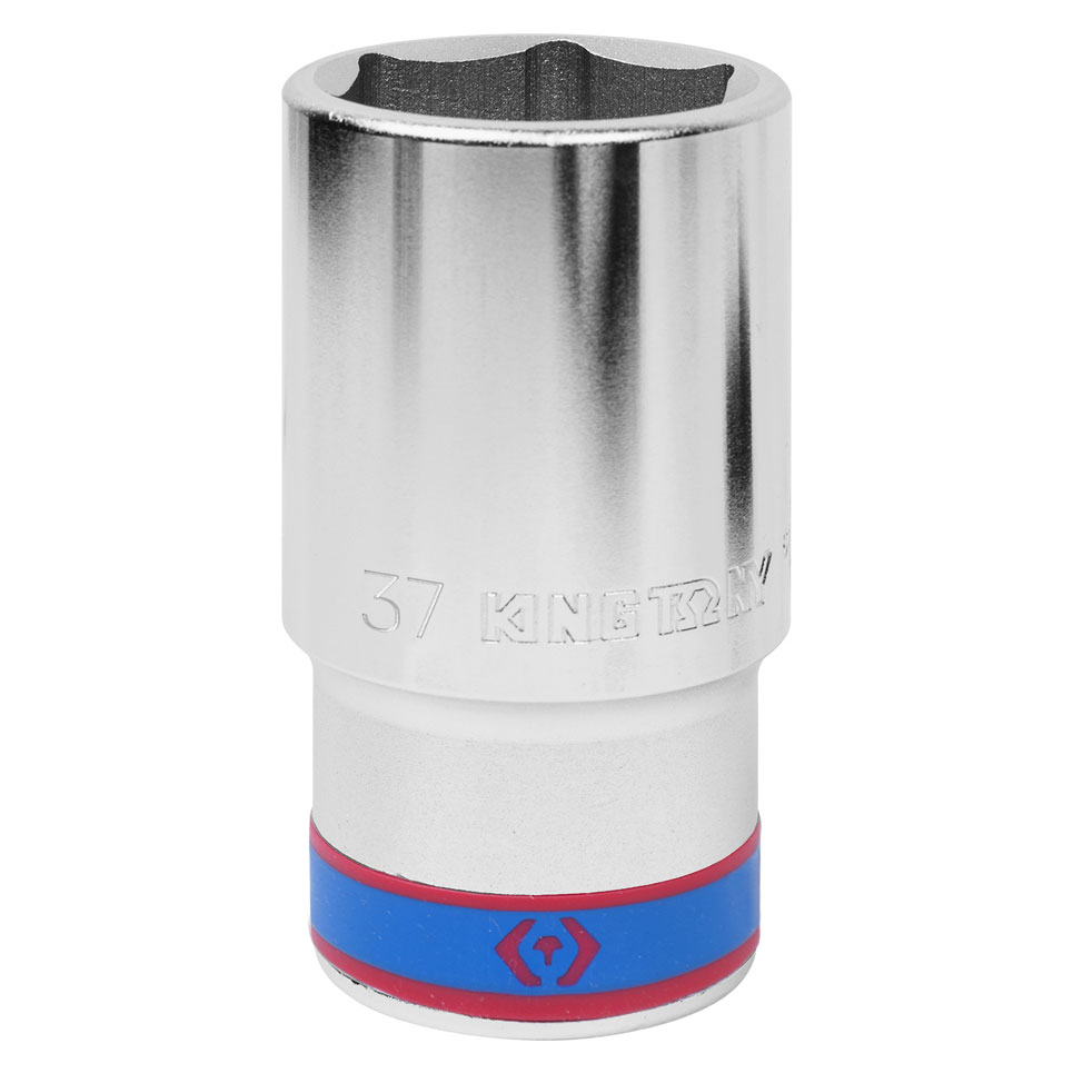 Головка торцевая глубокая шестигранная 3/4'', 37 мм KING TONY 623537M купить по цене 1 800 ₽ в интернет магазине ТЕХСАД