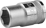 KRAFTOOL 1/2'', 13 мм, Cr-V сталь, хромированная, торцовая головка 27805-13_z01 купить по цене 244 ₽ в интернет магазине ТЕХСАД