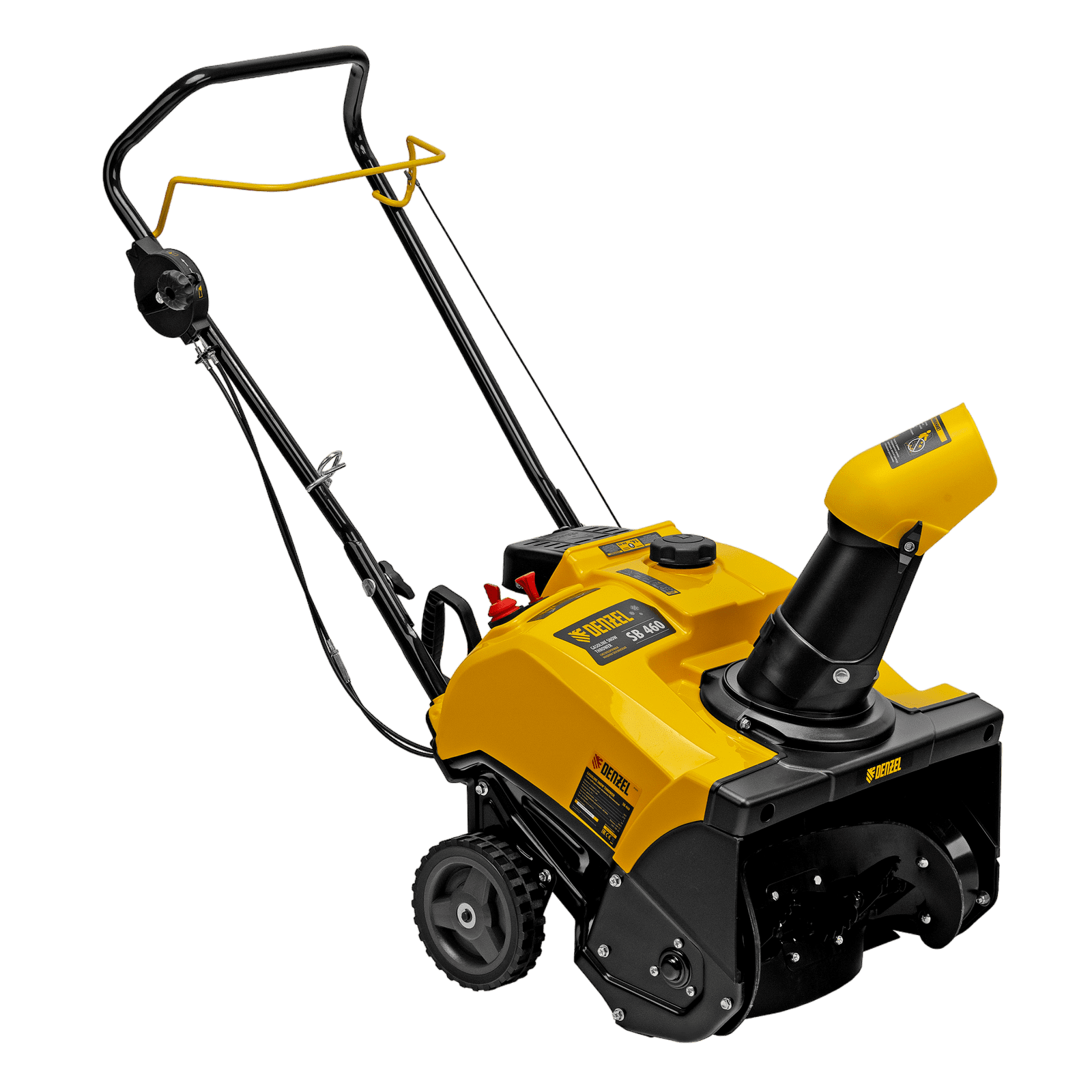 Машина снегоуборочная бензиновая DENZEL SB 460 купить по цене 44&nbsp;130 ₽ в интернет магазине ТЕХСАД