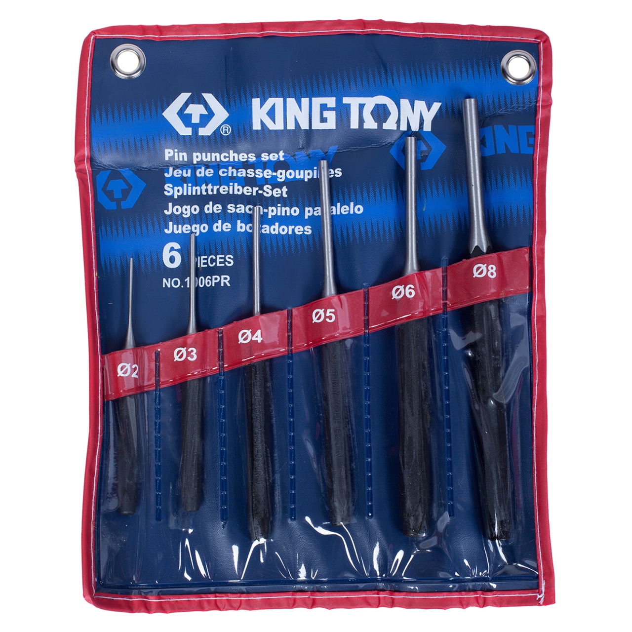 Набор выколоток, 6 предметов KING TONY 1006PR купить по цене 2 410 ₽ в интернет магазине ТЕХСАД