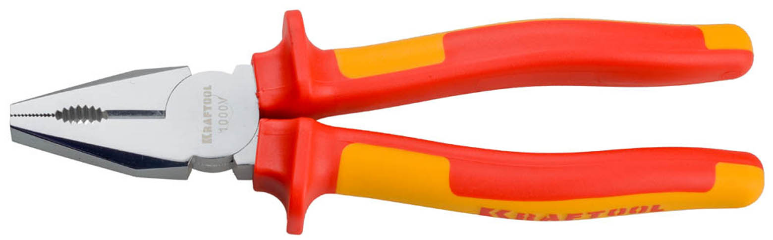 KRAFTOOL 200 мм, Cr-Mo, плоскогубцы хромированные 2202-1-20_z01 купить по цене 2 430 ₽ в интернет магазине ТЕХСАД