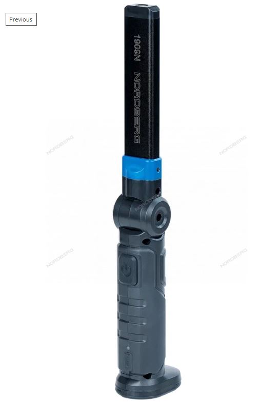 Фонарь светодиодный, складной, Li-Ion, 3,7 В NORDBERG 1909N купить по цене 2 385 ₽ в интернет магазине ТЕХСАД