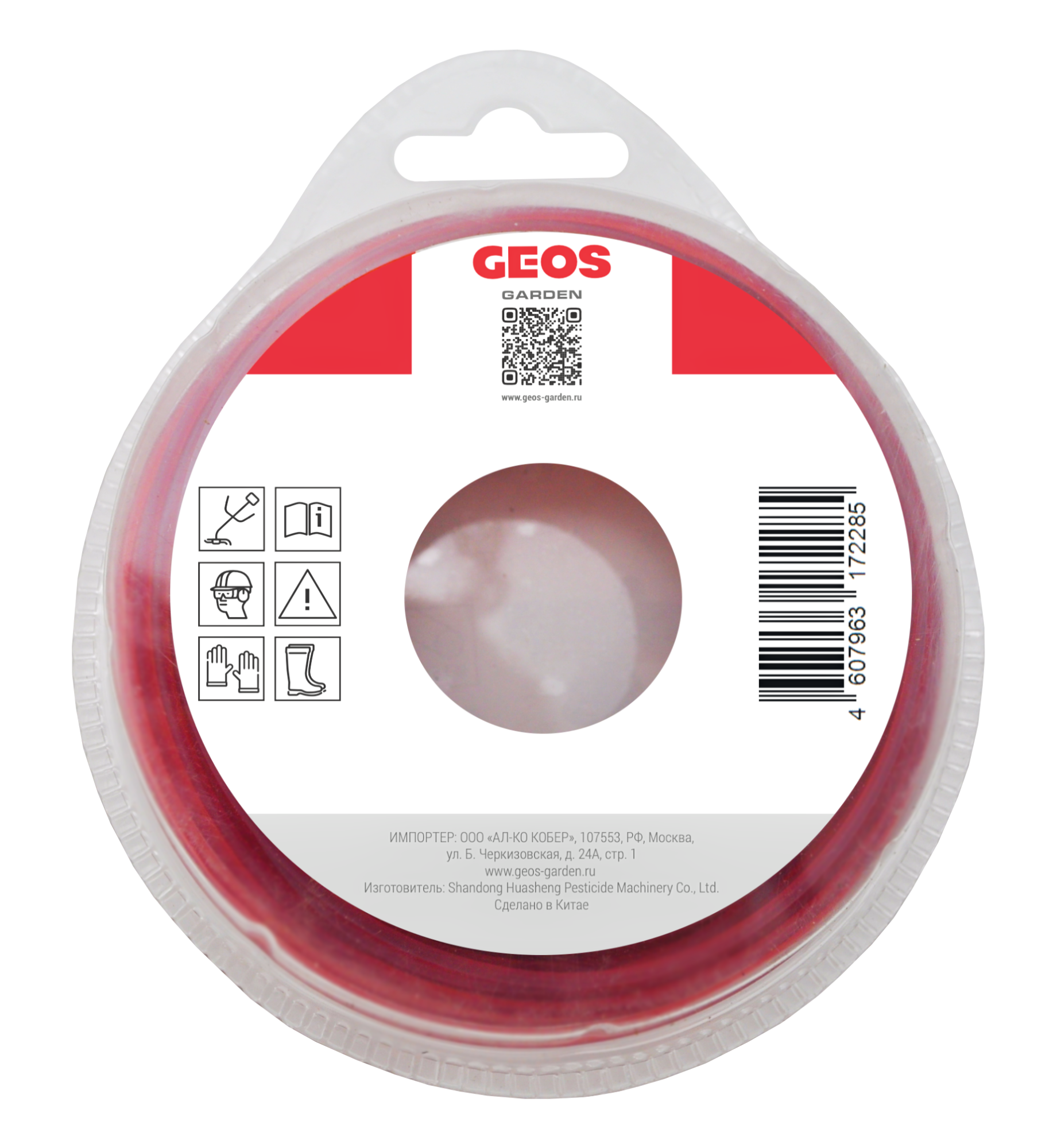 Леска триммерная GEOS круглая ''Round'', 1.6мм, 15м, в блистере Леска триммерная GEOS круглая ''Round'', 1.6мм, 15м, в блистере купить по цене 139 ₽ в интернет магазине ТЕХСАД
