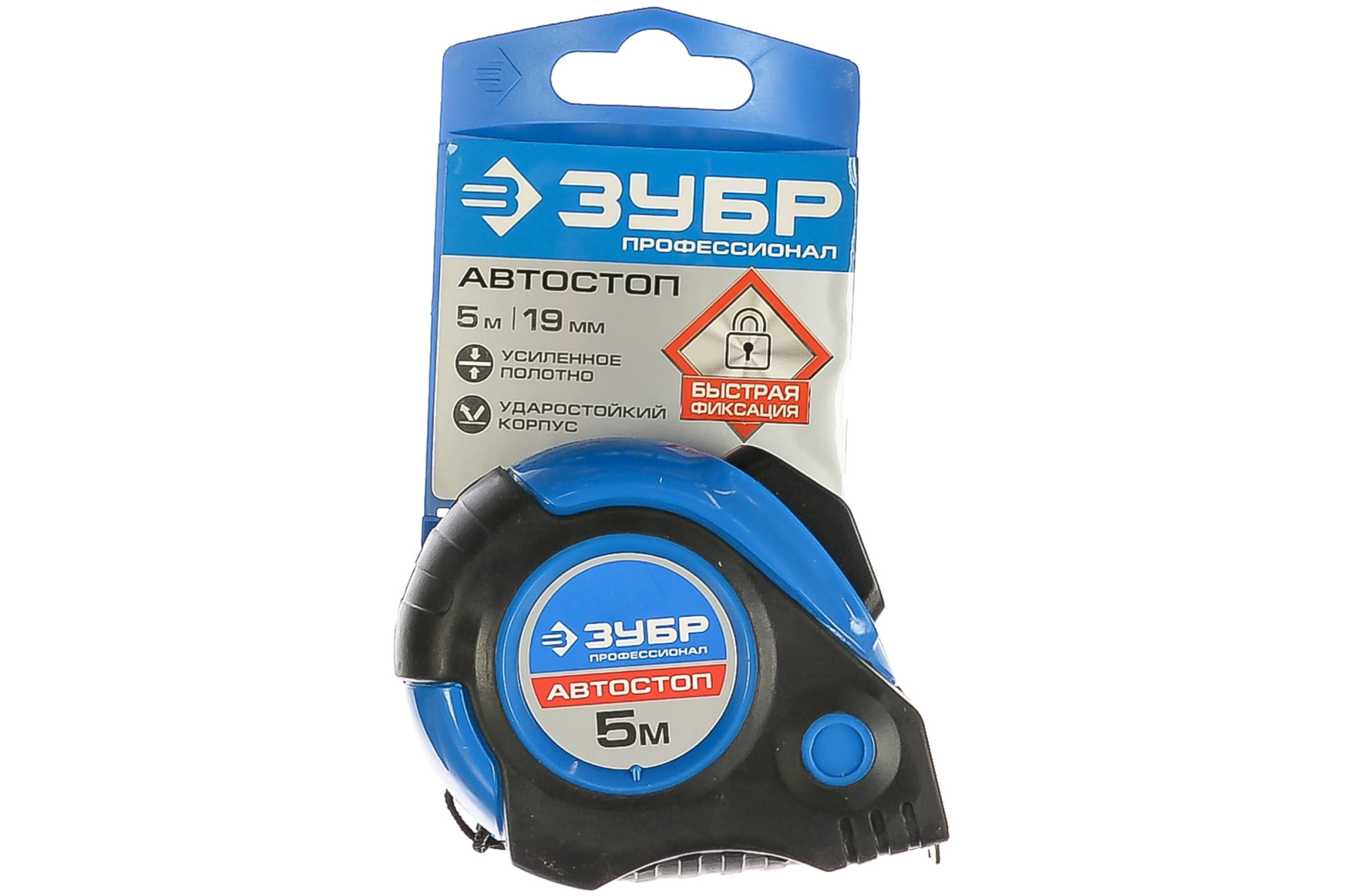 ЗУБР 5 м х 19 мм, рулетка 34057-05-19_z01 Профессионал купить по цене 295 ₽ в интернет магазине ТЕХСАД