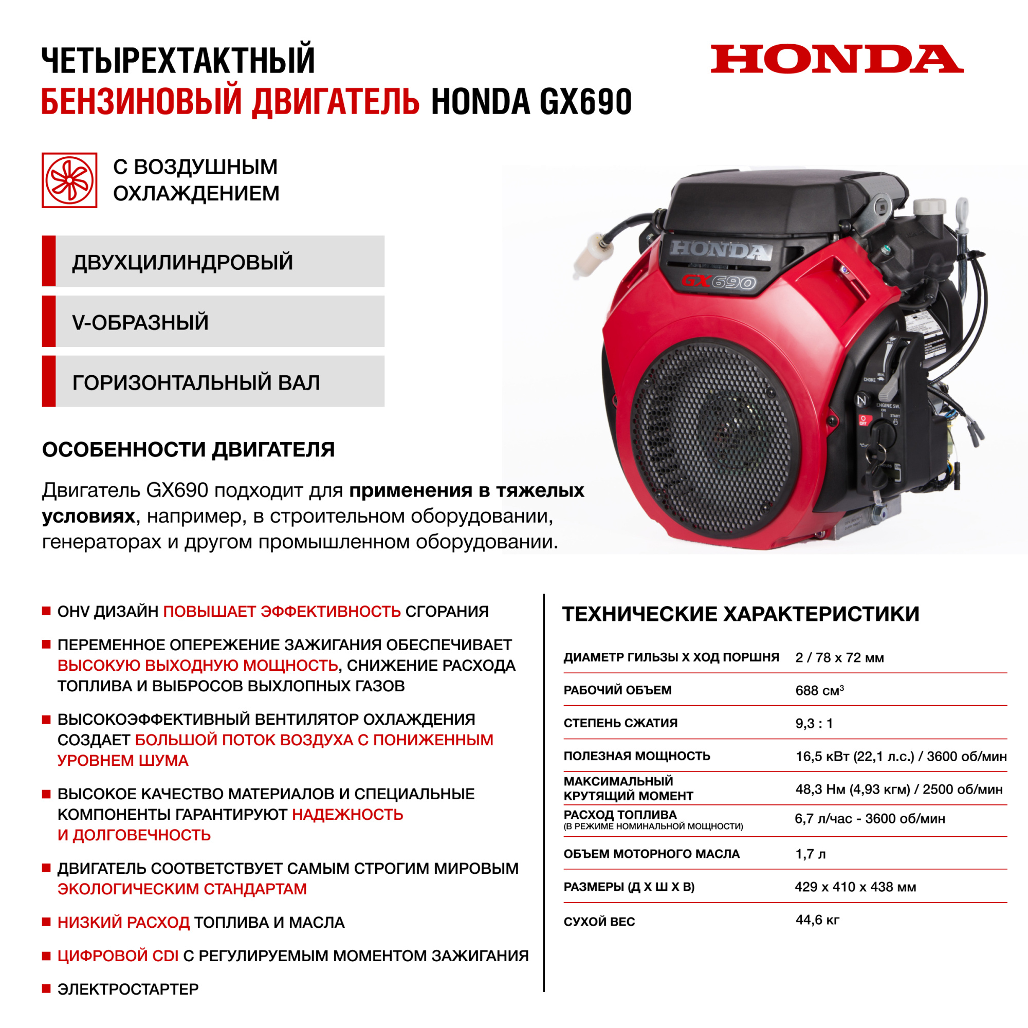 Бензиновый генератор HND GE12000XLST (с двигателем Honda, 12 кВт) купить по цене 354 900 ₽ в интернет магазине ТЕХСАД