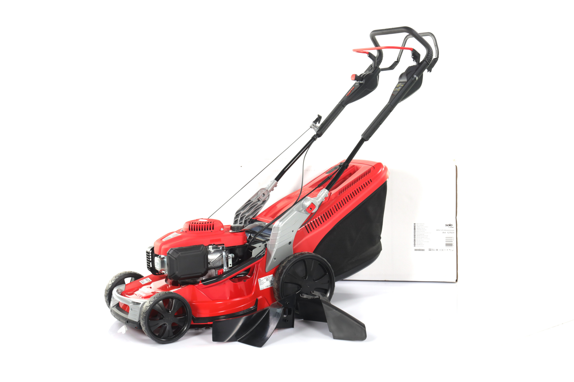 Газонокосилка бензиновая solo by AL-KO Premium Pro 4852 VS Alu купить по цене 94 990 ₽ в интернет магазине ТЕХСАД