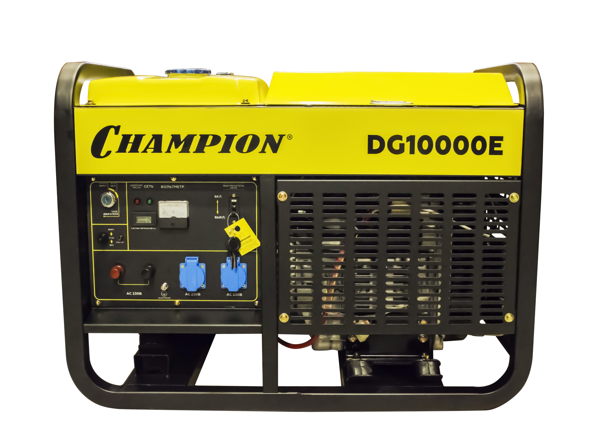 Генератор дизельный CHAMPION DG10000E Генератор дизельный CHAMPION DG10000E купить по цене 294 690 ₽ в интернет магазине ТЕХСАД
